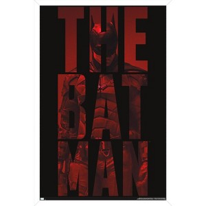 Trends International DC Comics The Batman - Text Framed Wall Poster Prints - 1 of 4