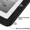 Americanflat 11x14 Picture Frame with Round Corners in Black - Use as 8.5x11 Picture Frame with Mat or 11x14 Frame Without Mat - 3 of 4