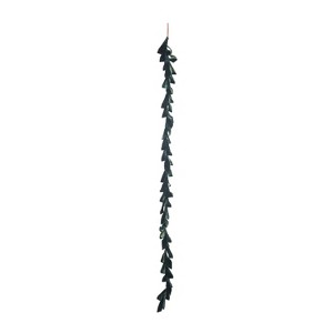 Gallerie II Velvet Emerald Green Garland - 1 of 4