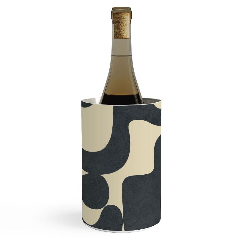 Nadja Modern Abstract Shapes 1 Wine Chiller - Deny Designs, 1 of 3