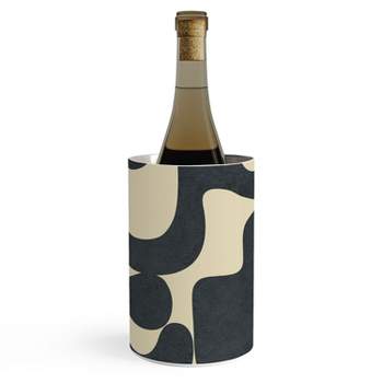 Nadja Modern Abstract Shapes 1 Wine Chiller - Deny Designs