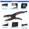 5 Star Super Deals Heavy Duty 3 in 1 Power Multi Tool - Utility Scissors Shears, Pliers , & Wire Knife Cutter - Carbon Steel Blades - 3 of 4