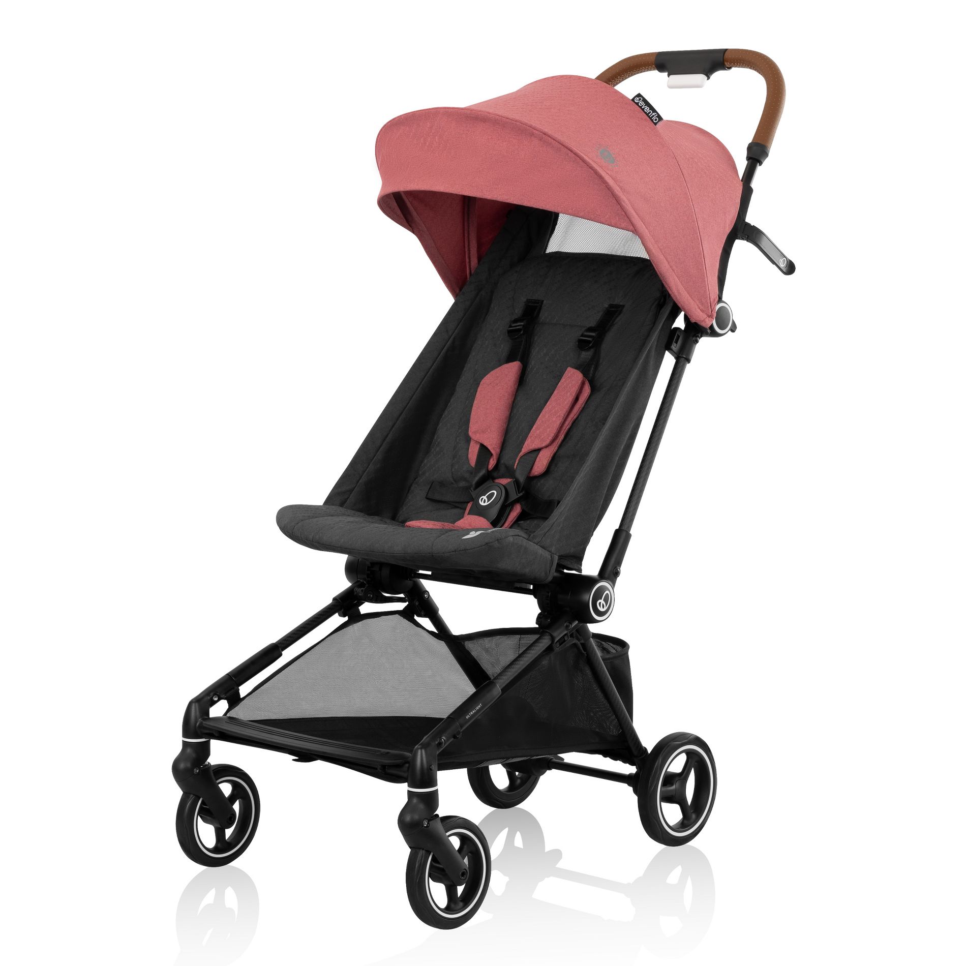 Evenflo Hummingbird Carbonfiber Stroller - Calypte Pink