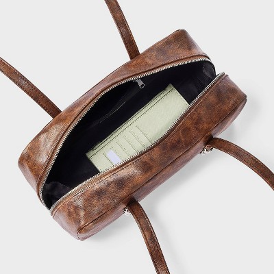 Wild Fable Long Handle Satchel Bag - Wild Fable™ Brown — фото 4