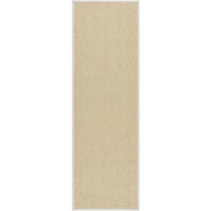 Napa Faux Sisal Herringbone Weave NFS101 UV Resistant, Stain Resistant, Soft Surface, Non-Shedding Indoor/Outdoor Rugs - Safavieh - 1 of 4