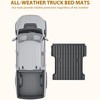 5ft Bed Mat for Toyota Tacoma 2024-2025 ¨C All-Weather TPE Truck Bed Liner & Cargo Mat, Black (1-Pack) - 3 of 4