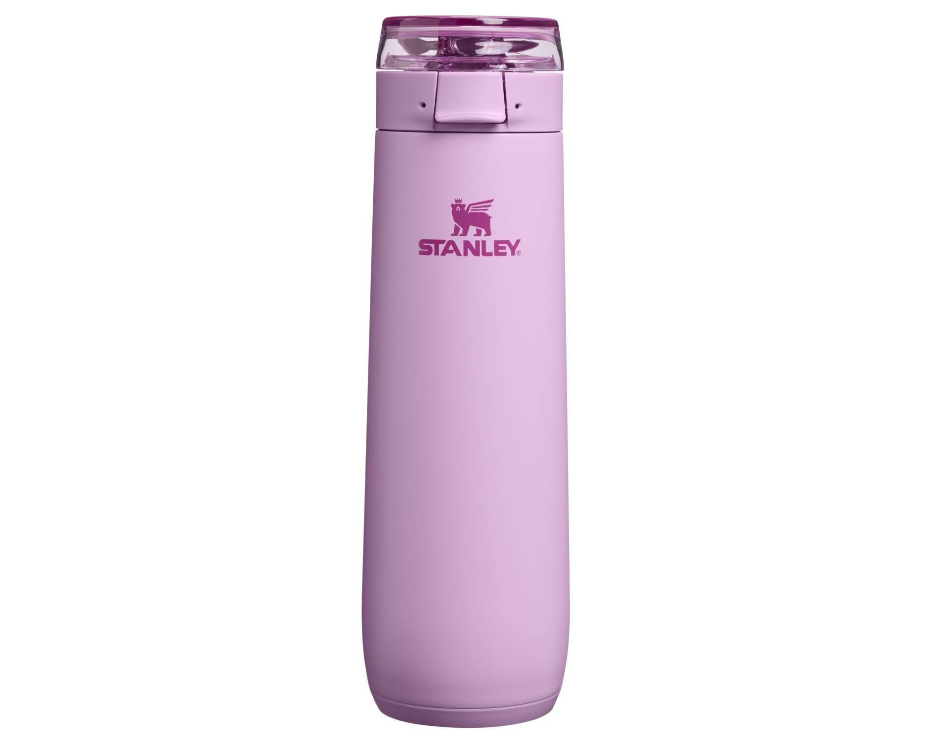 Stanley 20fl oz Stainless Steel Flowstate Spring Bottle - Soft Orchid