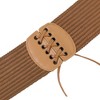 INSPIRE CHIC Women's Lace-up Tied Stretchy Corset Vintage Elegant Elastic Cinch Waist Belts 1 Pc - 3 of 4