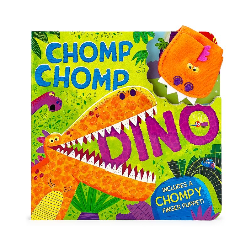 Chomp Chomp Dino - by  Brick Puffinton (Board Book), 1 of 2