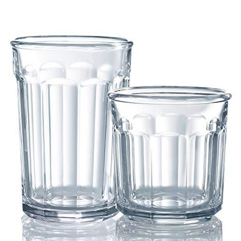 Working Glasses with Lids, Set of 4, 21 oz.