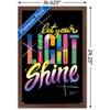 Trends International Jason Naylor - Let Your Light Shine Framed Wall Poster Prints - 3 of 4