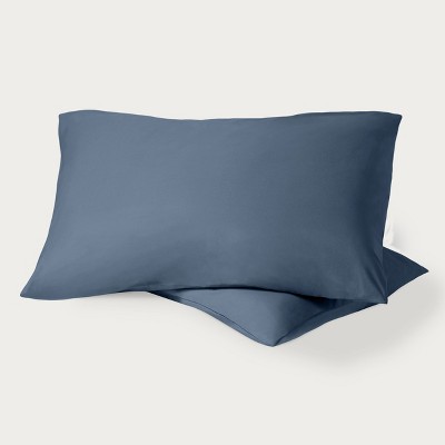 260 Thread Count Organic Cotton Percale Pillowcase Set by Bare Home
