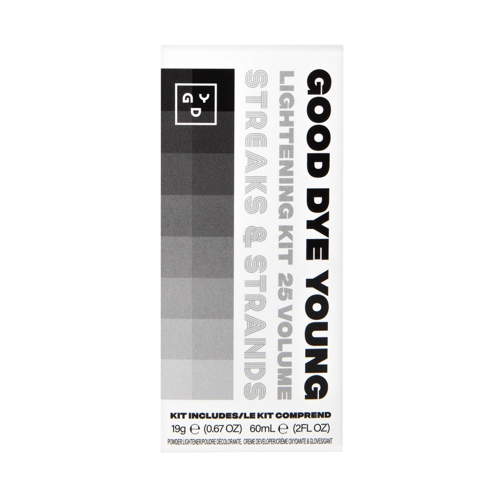 Photos - Hair Dye Good Dye Young Streaks and Strands 2-in-1 Hair Bleach Lightening Kit - 2.6