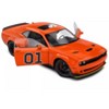 2023 Dodge Challenger R/T Scat Pack Widebody #01 "Hazzard Tribute" Orange 1/18 Diecast Model Car by Solido - 2 of 4