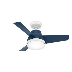 36" Valda Ceiling Fan with Remote - Hunter - 1 of 4