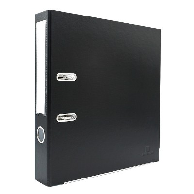 Bindertek 2-Ring 2-Inch Premium Binders Black SLN-BK