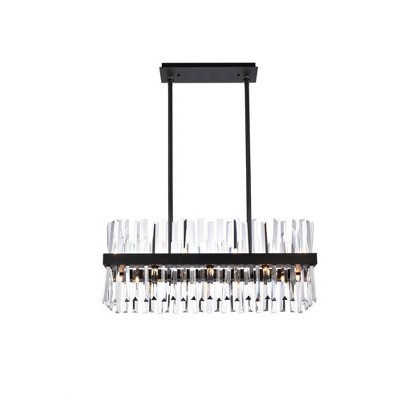 Elegant Lighting Serephina 16 - Light Chandelier in  Black
