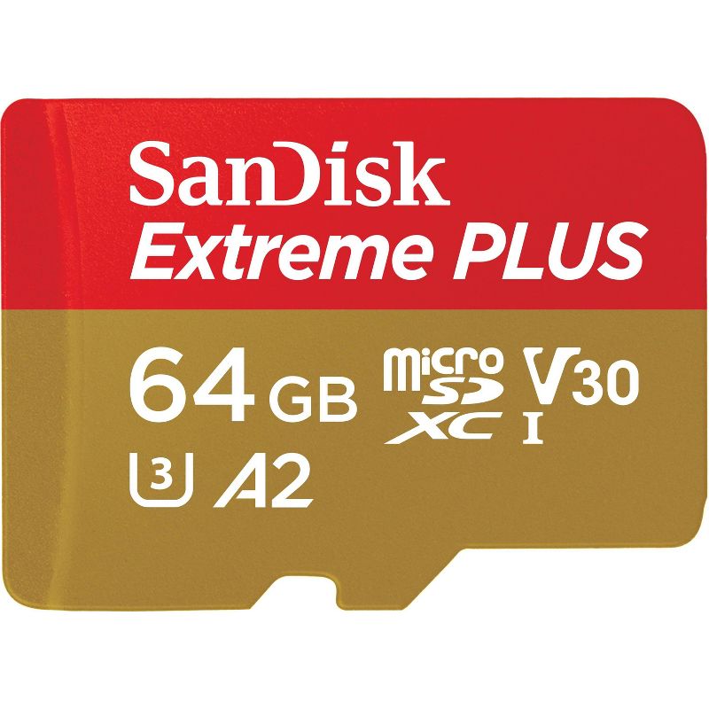 SanDisk Extreme Plus 64GB microSD Class 10 Memory Card, 3 of 7
