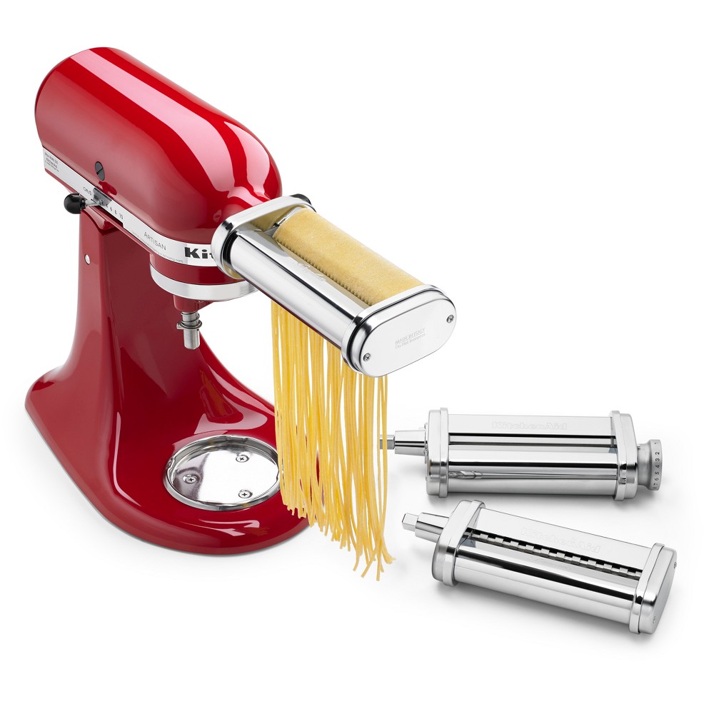 Photos - Other kitchen appliances KitchenAid 3pc Pasta Roller & Cutter Set - KSMPRA 