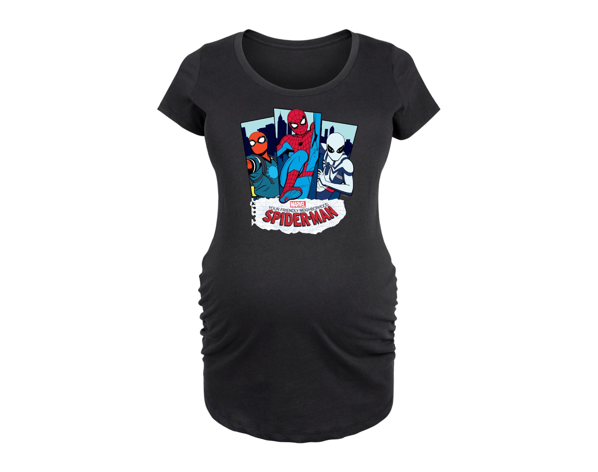 Women's Marvel Friendly Neighborhood Spider-Man Suits  - Black - 2 X-Large