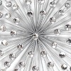 24" Acrylic Burst Wall Decor Silver - Stratton Home Decor: Modern Geometric Metal Sculpture, Spot Clean, Versatile Display - 3 of 3