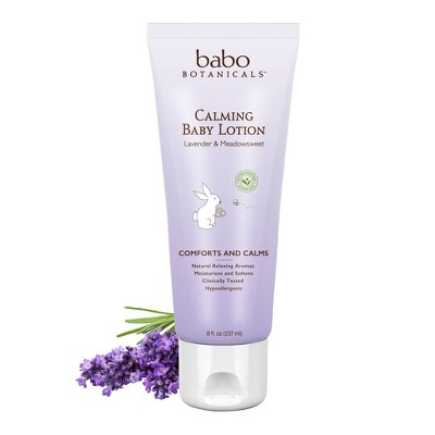 Babo Botanicals Calming Lavender Baby Lotion - 8oz