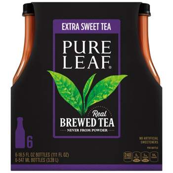 Pure Leaf Extra Sweet Iced Tea Bottles - 6pk/16.9 fl oz