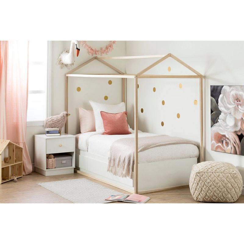 Sweedi House Kids&#39; Bed - Natural Poplar - South Shore, 3 of 13