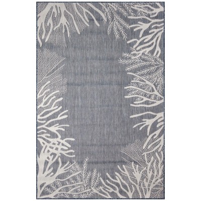 Liora Manne Carmel  Indoor/Outdoor Rug  Navy..