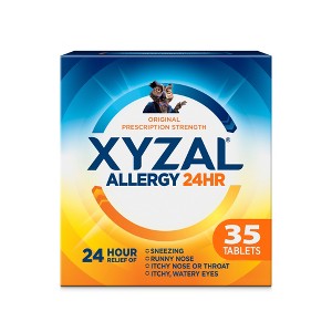 Xyzal¨ Allergy Relief Tablets - Levocetirizine - 1 of 4