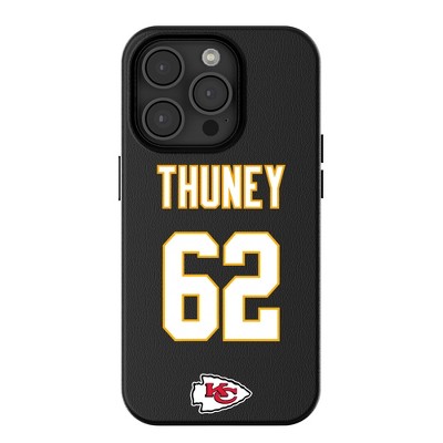 Keyscaper NFL Kansas City Chiefs Players Game Tactic MagSafe Compatible Cell Phone Case for Apple iPhone