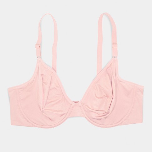 Smart & Sexy Women's Silky Smooth Demi Unlined Underwire Bra Blushing Rose  42d : Target