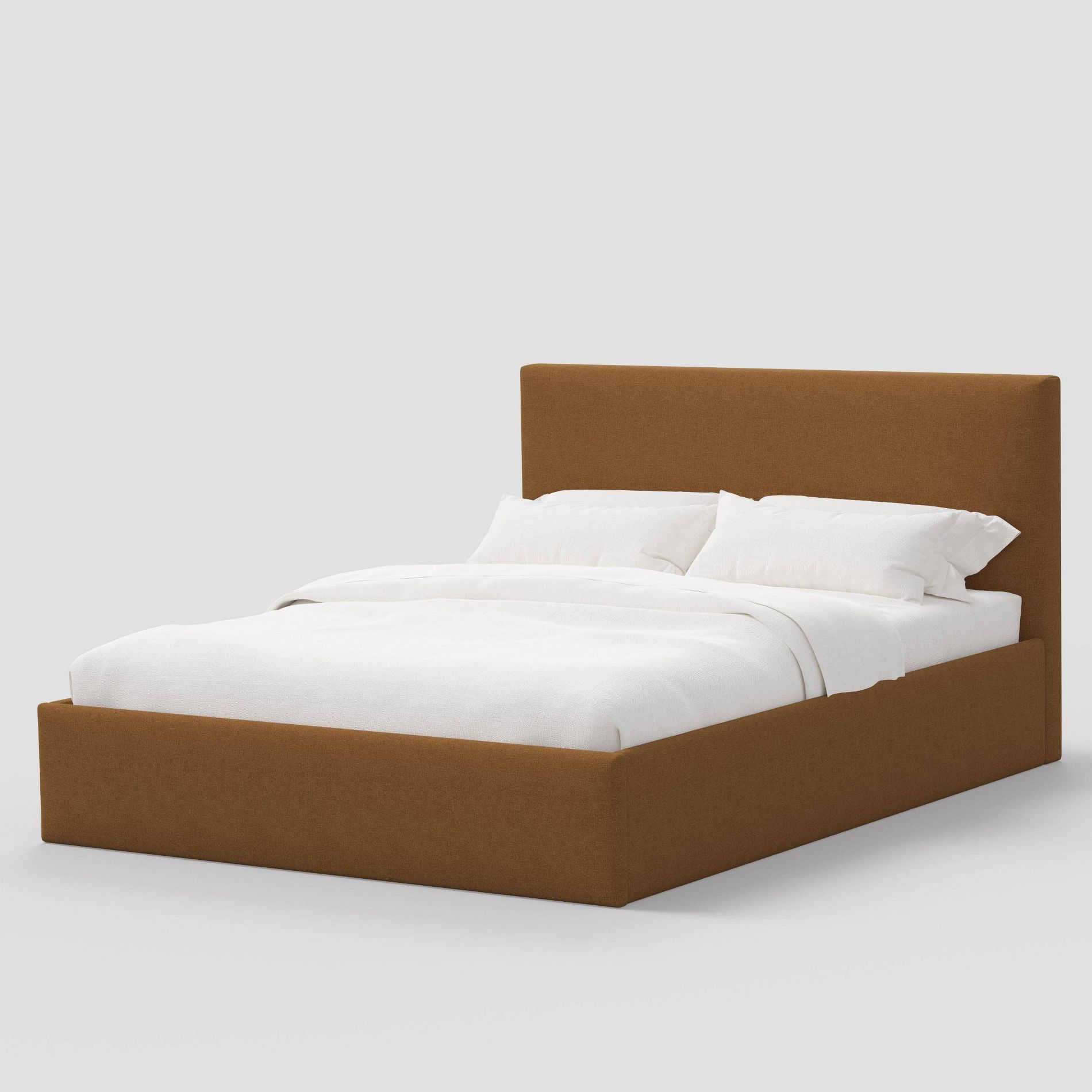 California King Square Low Platform Bed in Zuma Amber - Threshold™