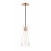 Mitzi Anya 1 - Light Pendant in  Polished Copper Clear Shade - 2 of 4