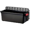 IRIS USA Heavy Duty Trail Box - Black, Gray, Red - 3 of 4