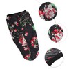 Unique Bargains Women Simulated Silk Print Shower Cap for Bathroom Hotel 1 Pc - 3 of 4