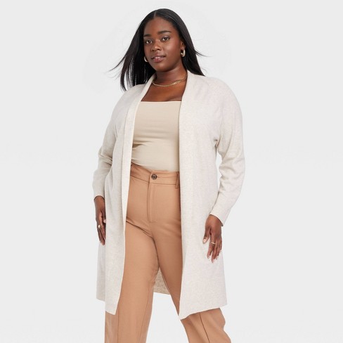 Plus size shop duster cardigan