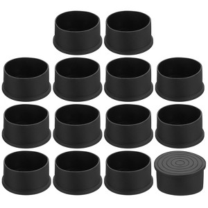 Unique Bargains Non-Slip Noise Reduction Non-Marking Furniture Chair Leg Caps - 1 of 4