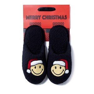 Cozyfoams Women's Holiday Novelty Scuff Slipper with Gift Bag - 1 of 4