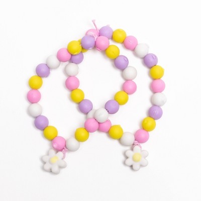 Continental Accessory 2pk Eraser Bracelet Daisy