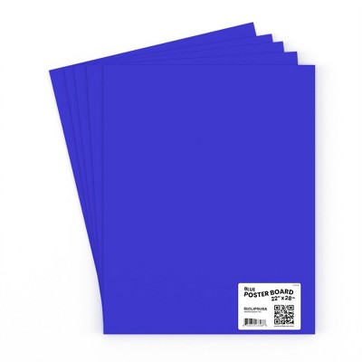 23308: Blue Poster Boards 22x28 (50 Packs)