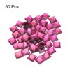 Unique Bargains Square Acrylic Flat Back Heart DIY Crafting Decor Jewelry Rhinestone 50 Pcs - 3 of 4