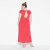 Women's Flutter Cap Sleeve Maxi A-Line Dress - Wild Fable™ - 3 of 3