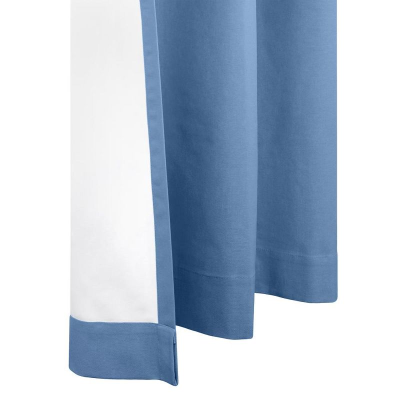 Thermalogic Weathermate Topsions Room Darkening Provides Daytime and Nighttime Privacy Curtain Panel Pair Blue, 4 of 6