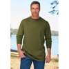 Boulder Creek by KingSize Men's Big & Tall Heavyweight Long-Sleeve No Pocket Crewneck Tee - image 3 of 4