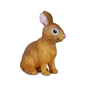 Breyer Animal Creations CollectA Wildlife Collection Miniature Figure | Rabbit - 1 of 4