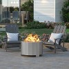 Emma and Oliver Steel Portable Smokeless Wood Burning Firepit with Waterproof Cover for Outdoor Use - 2 of 4