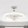 Airsurfer Multi-Directional Light Socket Fan with Remote 13" Screw-in Ceiling Fan - 2 of 4