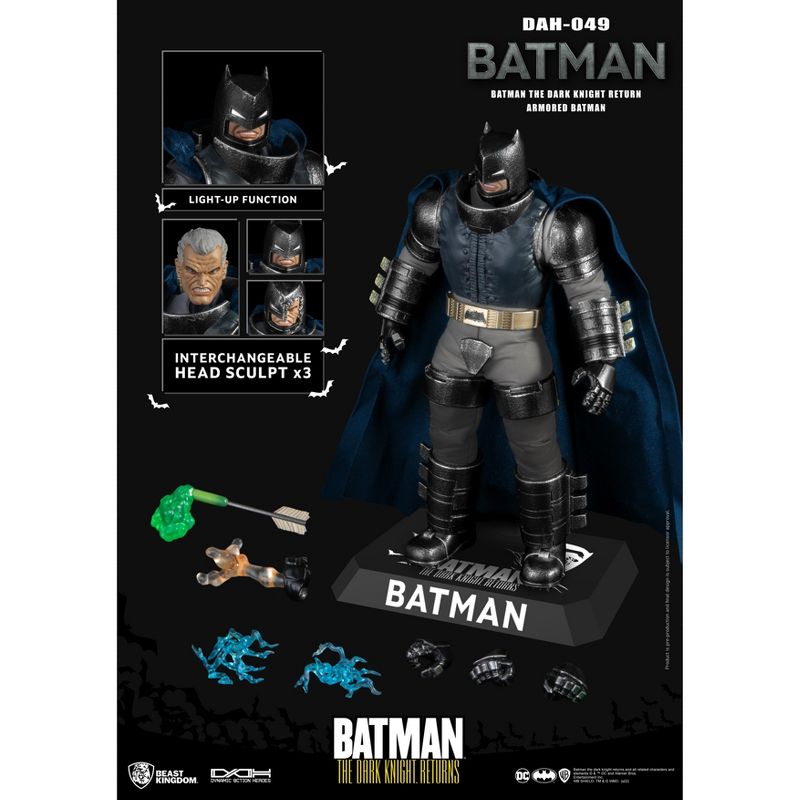 BATMAN :The dark knight returns  Armored Batman(Dynamic 8ction Hero), 1 of 5