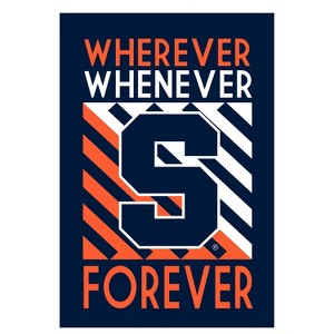 Evergreen NCAA Syracuse University House Flag 28 x 44 Inches Outdoor Decor for Homes and Gardens - 1 of 1
